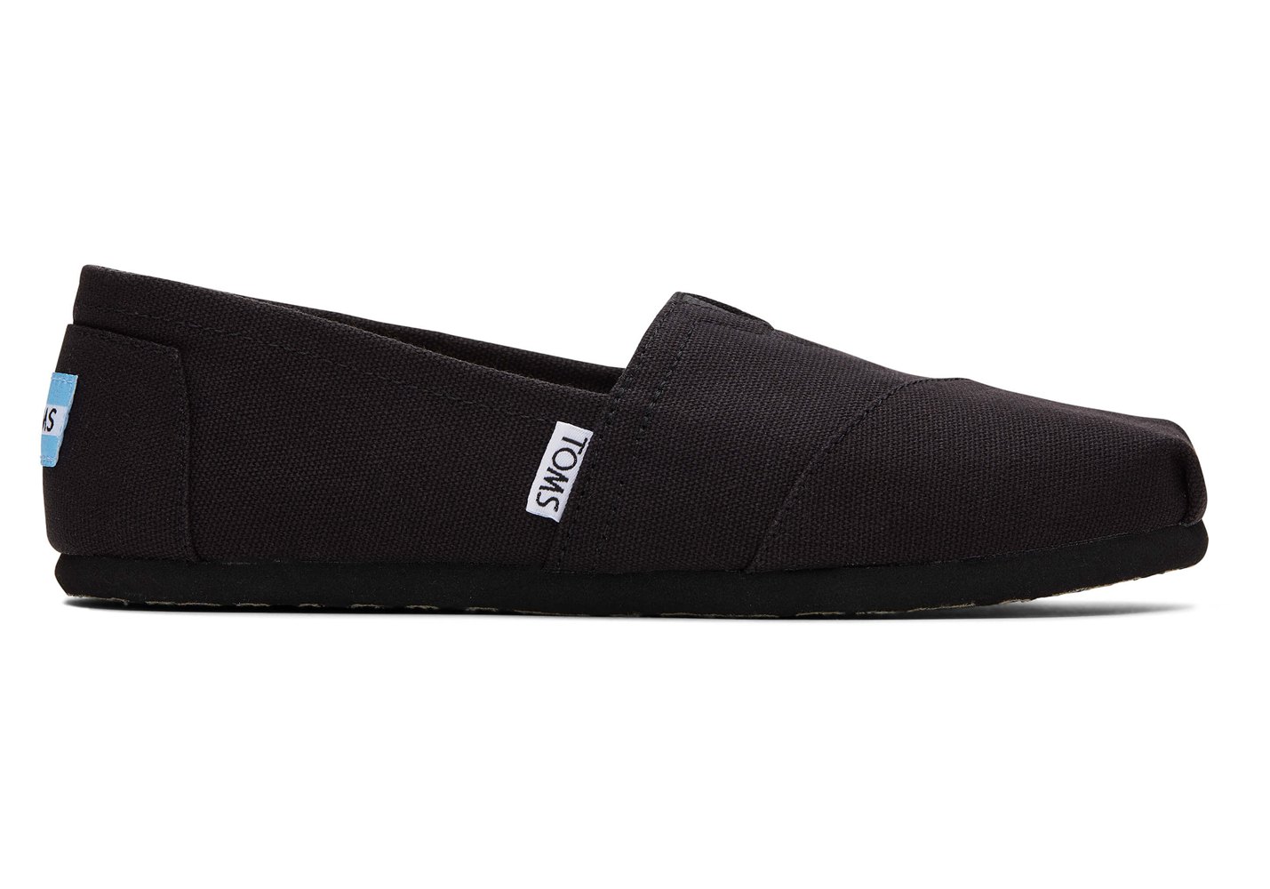 Toms Alpargata Canvas Espadrille Black - Womens - 92164-QOTB